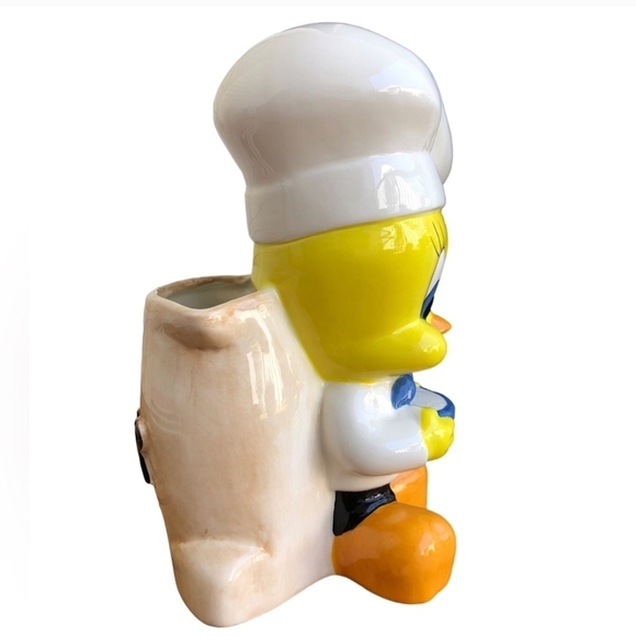 Tweety Chef Cookie Jar and Utensil Holder Set - Picture 10 of 12